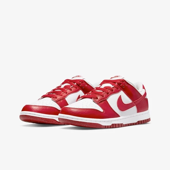 NİKE Dunk Low Next Nature White 'Gym Red' (W) DN1431-101 - 3
