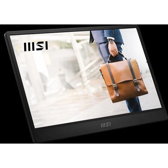 MSI 15.6" IPS PRO MP161 E2U 4MS 60HZ TYPE-C TAŞINABİLİR MONİTÖR - Resim 4
