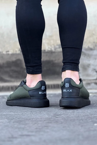 Terzi Bey Tb019 Haki Triko Erkek Casual Ayakkabı - Resim 3