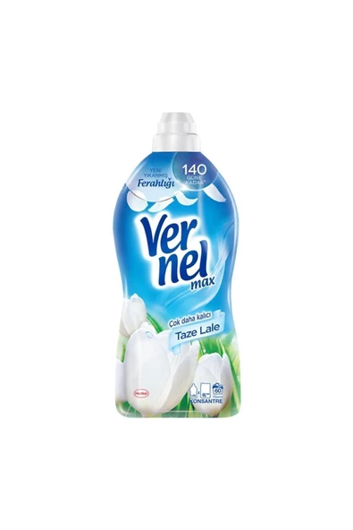 Vernel Max Konsantre Çamaşır Yumuşatıcısı Taze Lale 1440 ML