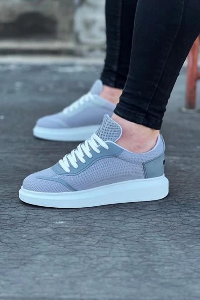 Terzi Bey Tb019 Gri Triko Erkek Casual Ayakkabı ürün görseli