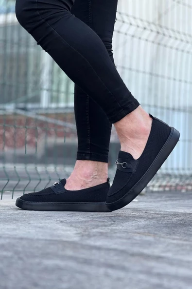 Terzi Bey Tb060 Kömür Triko Babet Erkek Casual Ayakkabı