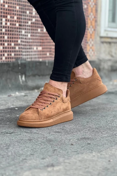 Terzi Bey Tb096 Taba Süet Günlük Erkek Casual Ayakkabı - 3