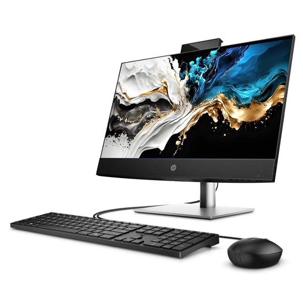 HP ProOne 440 G9 623Y8ET03 i5-13500T 16GB 1TBSSD 23.8" FHD Touch FreeDOS All In One Bilgisayar - Resim 3