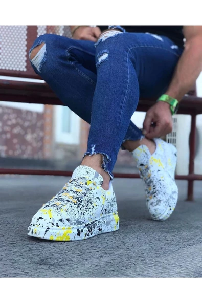 Terzi Bey Tb501 Sarı Renkli Erkek Casual Ayakkabı - Resim 2