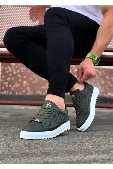 Terzi Bey Tb505 Haki Erkek Günlük Ayakkabı - 2