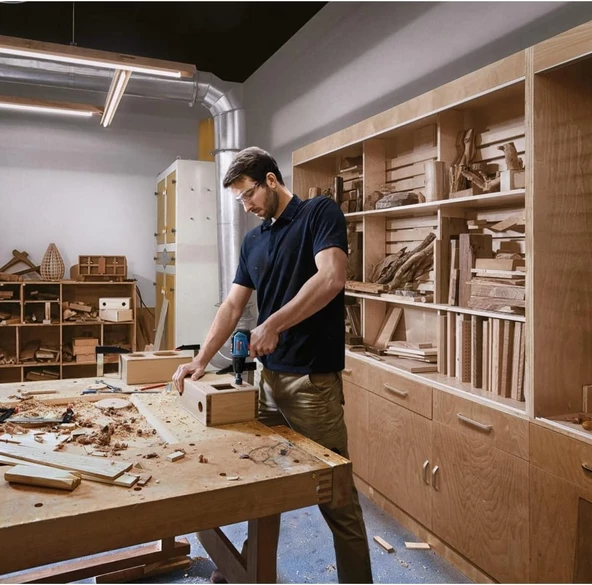 Bosch GSR 12V-30 Akülü Delme/Vidalama Makinesi (Akü ve Şarj Cihazı Dahil Değil) - 06019G9002 - 3