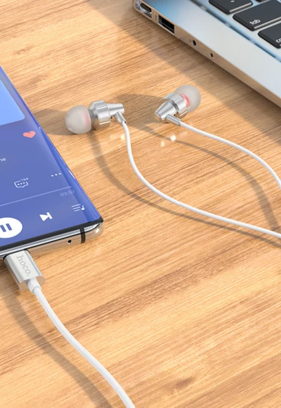 Hoco M90 Delight 1.2M Type-C Kablolu Kulaklık Dijital Mikrofonlu - Resim 11