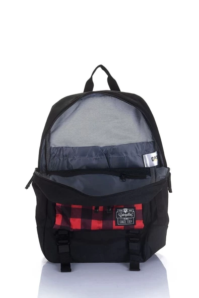 Cat Unisex Sırt Çantası Kırmızı 83320 - Resim 3