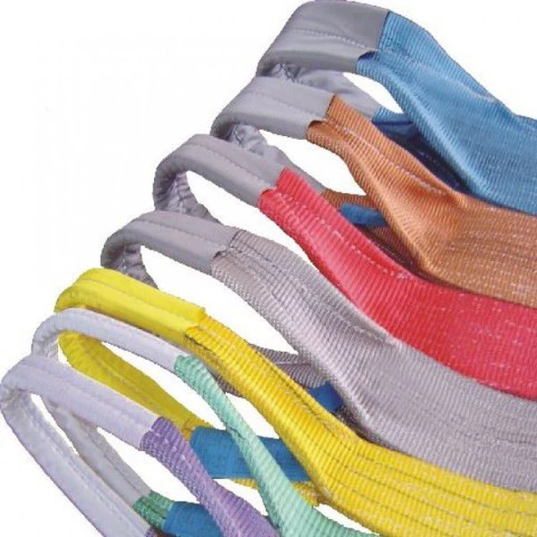 Polyester Sapan Çeki Halatı Yük Araç Çekme Halat Bez 4 Ton 5 Metre - 2