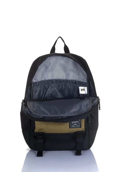 Cat Unisex Sırt Çantası Haki 83320 - Resim 3