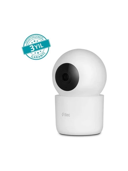 Ttec Wizi Pro 2 Full HD 360° Tak Çalıştır Wi-Fi Akıllı Kamera