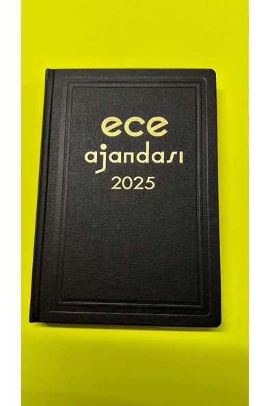 Ece Ticari Ajanda Anadolu Günlük Çizgili 17x25 CM 2025 Yılı Çizgili Günlük Ticari Ajanda