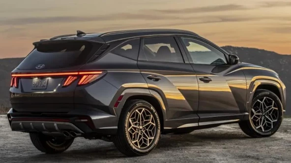 Hyundai Tucson 2023+ Piona Black Boyalı Spoyler/spoiler - 4