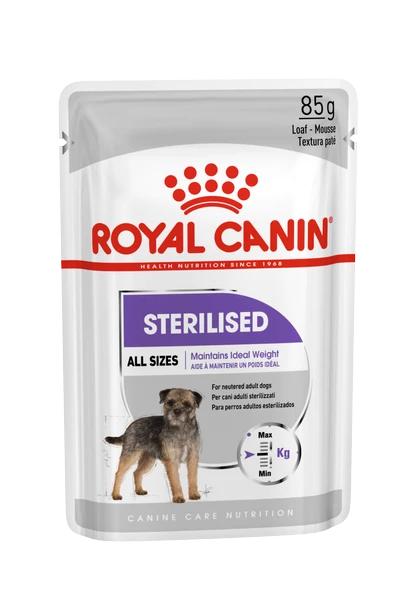 Royal Canin Sterilised Kısırlaştırılmış Köpekler İçin Konserve 85gr