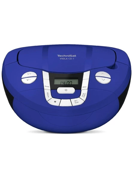 TechniSat Viola Cd-1 Fm Radyo, Cd Çalar Ve Bluetooth Ses Akışı Özellikli Stereo Müzik Seti Mavi - 5