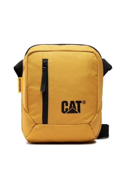 Cat Erkek Omuz Askılı Çapraz Çanta Sarı 83614 - 5
