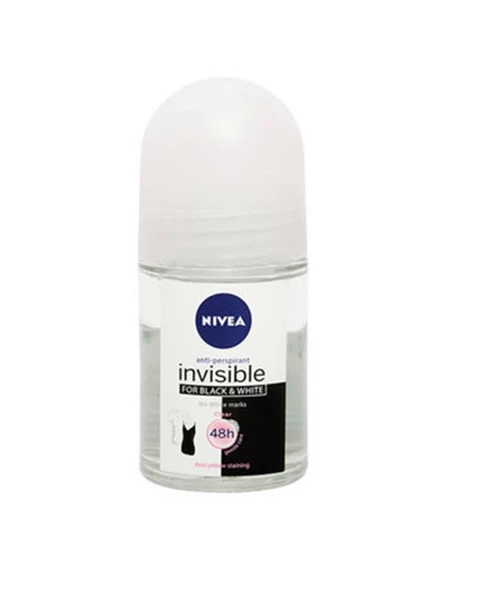 Nıvea Mini Roll On Black Whıte Invısıble Clear Bayan 25 Ml