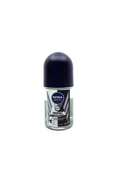 Nıvea Mini Roll On Black Whıte Invısıble Bay 25 Ml