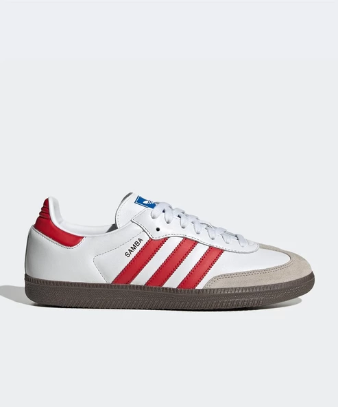 Adidas Samba Og Unisex White Red