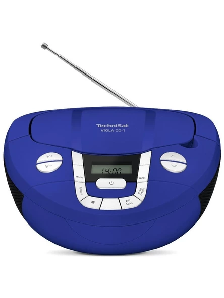 TechniSat Viola Cd-1 Fm Radyo, Cd Çalar Ve Bluetooth Ses Akışı Özellikli Stereo Müzik Seti Mavi - 4
