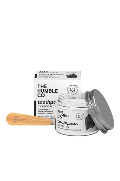 Humble Brush Cam Kavanoz Kavanoz Diş Macunu  Kömür ( Beyazlatma Etkisi ) - 2