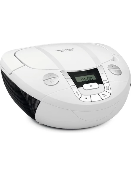 Technisat Viola Cd-1 FM Radyo, Cd Çalar Ve Bluetooth Ses Akışı Özellikli Stereo Müzik Seti Beyaz - Resim 3