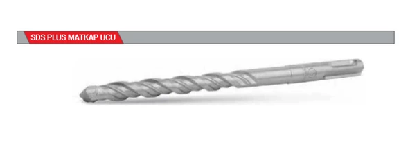 Dht Sds Plus Matkap Ucu 10 x 210 mm Beton Duvar Delici Uç D07010210 - Resim 2
