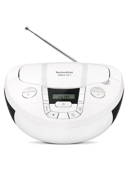Technisat Viola Cd-1 FM Radyo, Cd Çalar Ve Bluetooth Ses Akışı Özellikli Stereo Müzik Seti Beyaz - Resim 4
