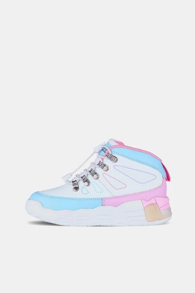 Vicco Ellen 946.F24K.417 Kız Çocuk Işıklı Bot Beyaz 31-35 - 2