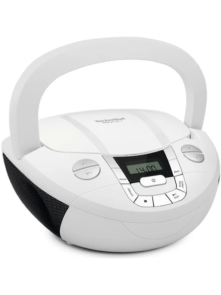 Technisat Viola Cd-1 FM Radyo, Cd Çalar Ve Bluetooth Ses Akışı Özellikli Stereo Müzik Seti Beyaz