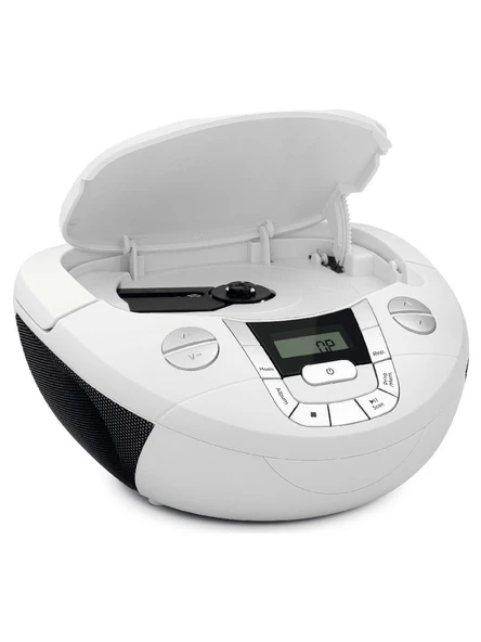 Technisat Viola Cd-1 FM Radyo, Cd Çalar Ve Bluetooth Ses Akışı Özellikli Stereo Müzik Seti Beyaz - Resim 2