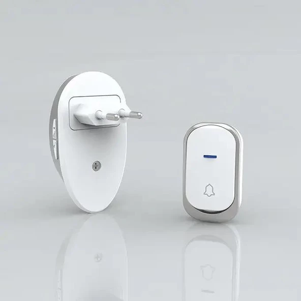 PrimeX Starwill Priz Beslemeli 32Pol. Melodi Kablosuz Zil Kapı Zili 220V, 433mhz Kablosuz Kapı Zili - Resim 2