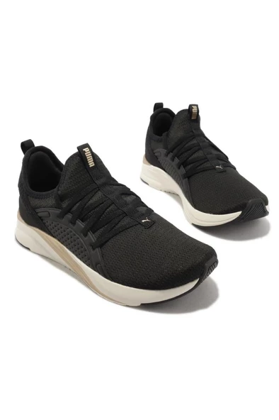 Puma Softride Sophia 2 Wn's 377903 01 Kadın Koşu ve Yürüyüş Ayakkabısı Siyah-Altın 36-40 - 7