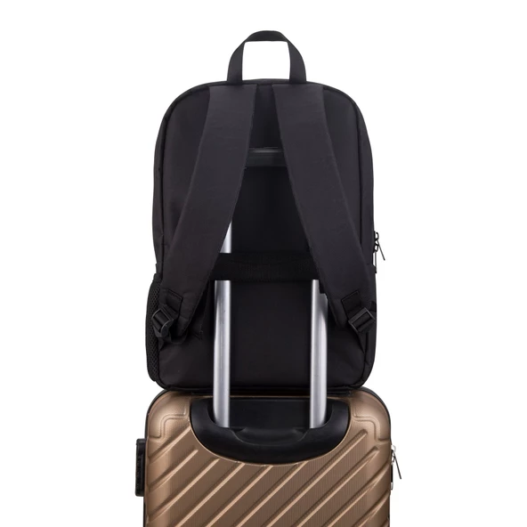 Classone Mila W300 15,6 Su Geçirmez Kumaş Laptop Sırt Çanta + Kablosuz Mouse - Resim 7