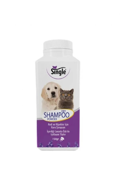 Single Kedi Köpek Lavanta Kokulu Pudr.Şamp. 150gr