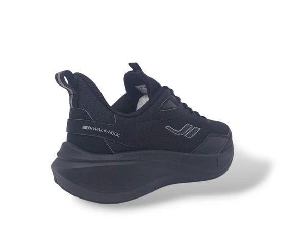 Lescon Street Runner 2 Siyah Yürüyüş Koşu Spor Ayakkabı - Resim 5