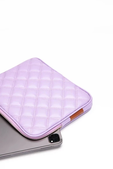 10-11" İnç Şık iPad Air Pro & Matepad & Galaxy Lila Tablet Kılıfı - 6