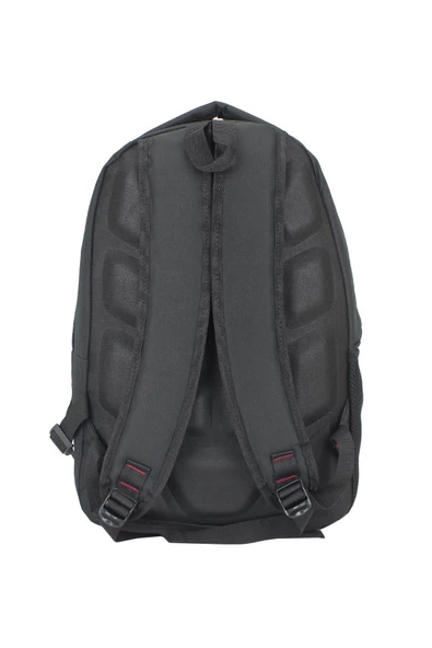 Cepli Su Geçirmez Siyah Okul Çantası - 4