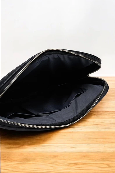 11" İnç iPad Air Pro, Matepad, Galaxy Hasır Siyah Tablet Kılıf Çantası - 5