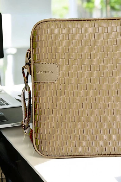 Hasır Lüx Macbook Air Pro 13.3" & 14" İnç Laptop Kılıfı - 3