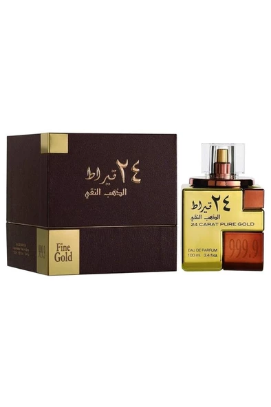 Lattafa 24 Carat Pure Gold EDP Unisex 100 ml - 4