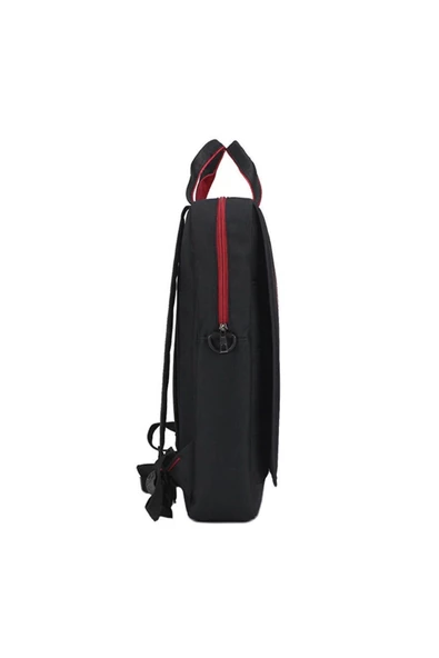 15,6 inç Slim Siyah Laptop Sırt Çantası - Resim 3