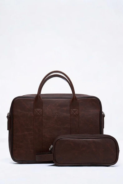 Macbook Fonksiyonel Organizer Notebook Laptop Evrak Çantası 13" & 14" İnç - 4