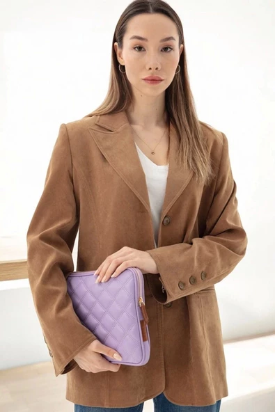 10-11" İnç Şık iPad Air Pro & Matepad & Galaxy Lila Tablet Kılıfı