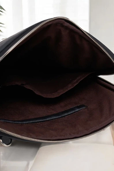 Macbook Air Pro 13.3 & 14 İnç Siyah Laptop Kılıfı El Çantası - 6