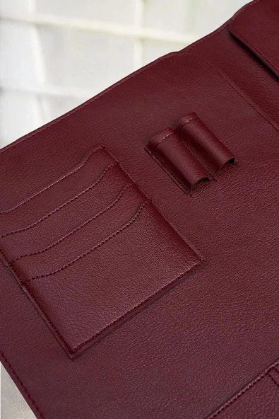 Lüx Macbook Air Pro 13-14 İnç Ofis Organizer Costa Bordo Evrak & Laptop & Tablet Çantası - 6