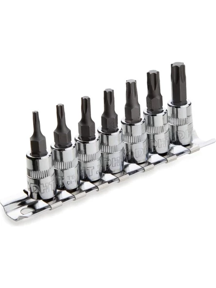 DHT 7 PARÇA TORX BİTS LOKMA SET 1/4 D02065107