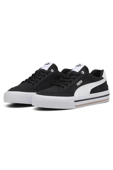 Puma Court Classic Vulc FS 396353 03 Erkek Sneaker Ayakkabı Siyah Beyaz 40-45 ürün görseli