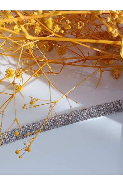 Şık ve tarz zirkon taşlı Abiye Bileklik - 3